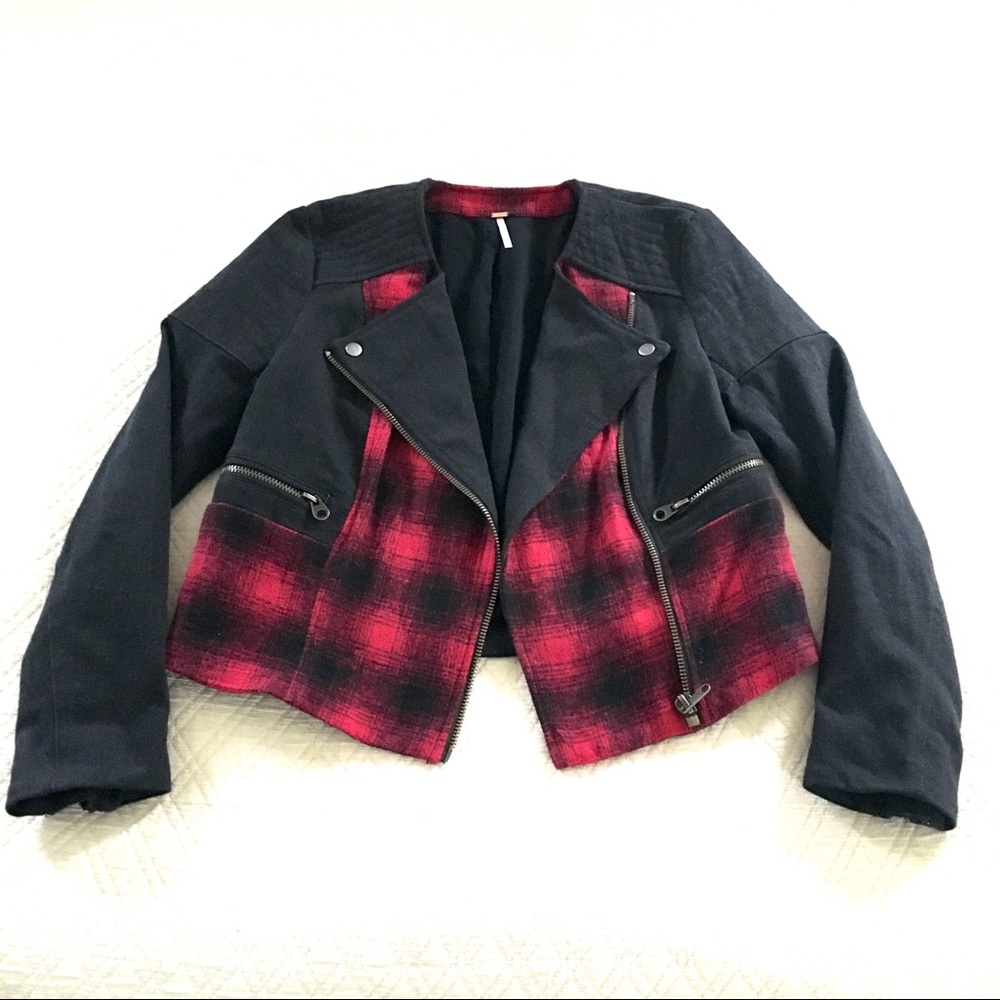 Free People Plaid Jacket - Picture 3 of 7